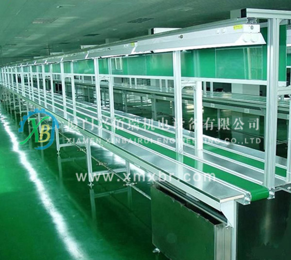 皮帶、隔板輸送線2